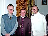 Mariusz Nowak i Zbigniew Okuniewski z bp Płoskim